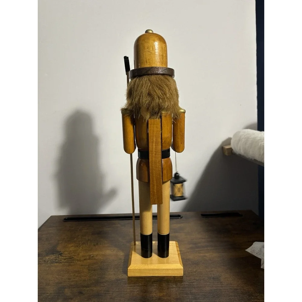 Golden Stain Nutcracker Large 14